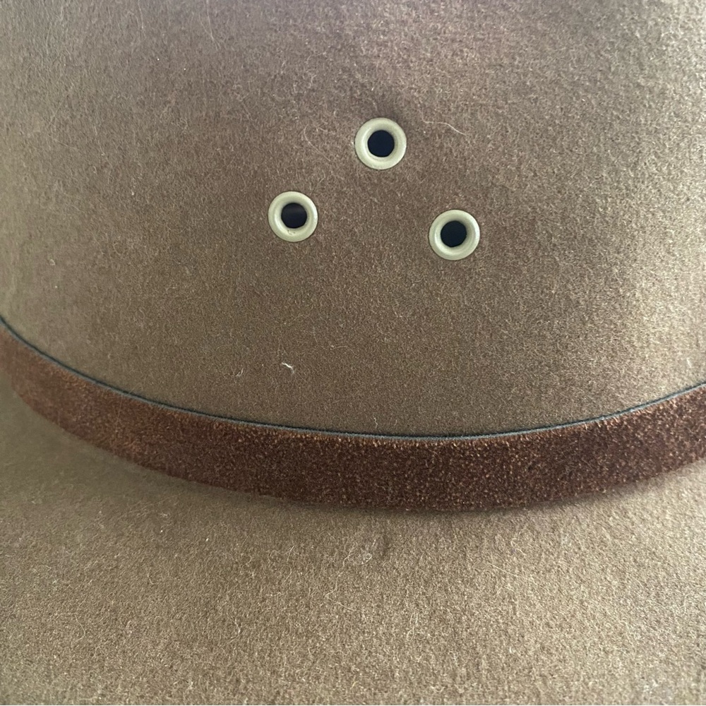 NWOT Country Gentleman Fedora 100% Wool Felt - Picture 2 of 7